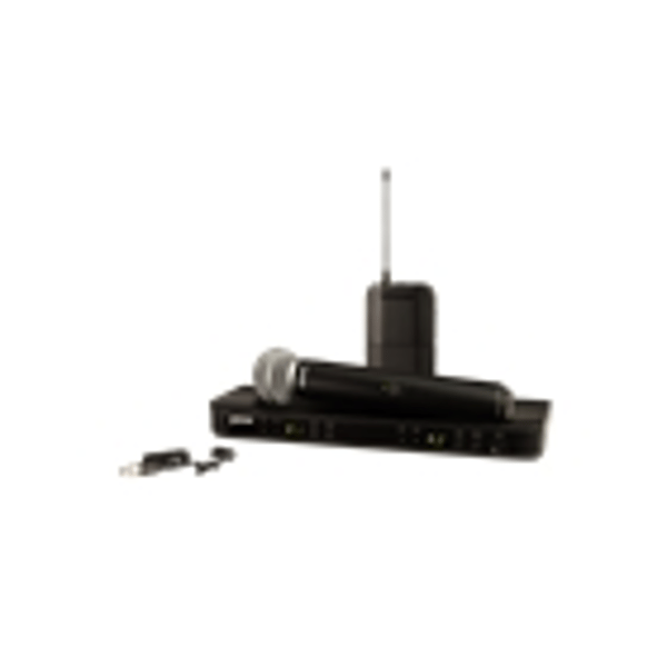 Shure BLX1288E-W85 Sistema wireless SM58, WL185. (M17)