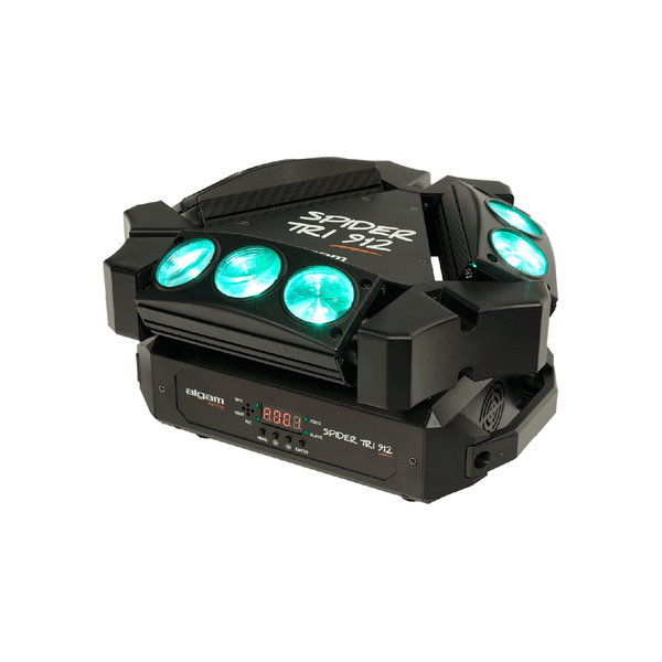 Algam Lighting SPIDER-TRI-912 Mini Barre Motorizzate Beam 9x12W