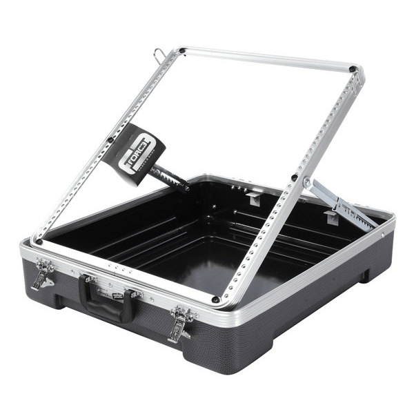 PROEL STAGE Custodia professionale a rack 19 per mixer 12U con sistema pop-up per la regolazione dellinclinazione