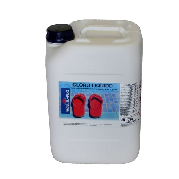 CLORO LIQUIDO PER PISCINE