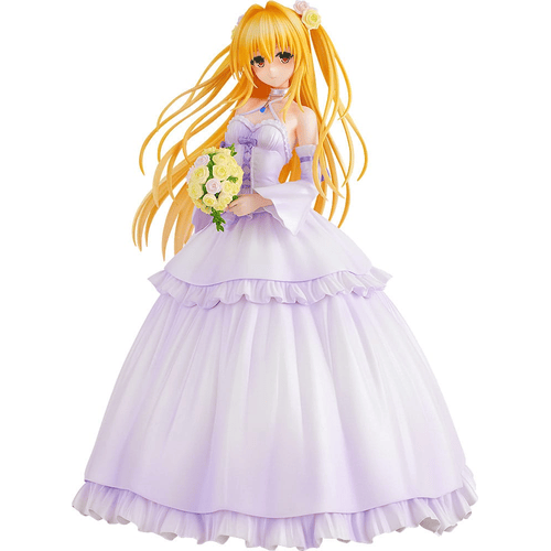 To Love-Ru Darkness PVC Statue 1/7 Golden Darkness Wedding Dress Ver. 23 cm