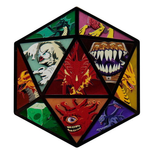 Dungeons &amp; Dragons médaillon D20