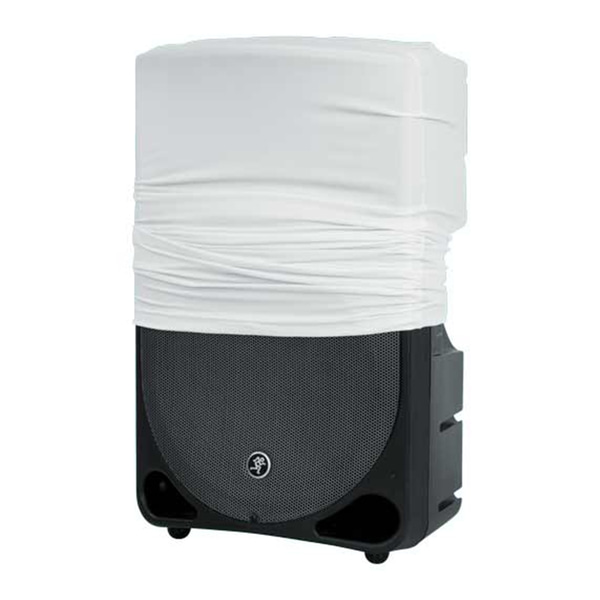 Gator Cases GPA-STRETCH-15-W Copertura elastica bianca per speaker da 15"<br>