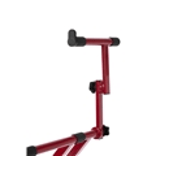 Gator Frameworks GFW-KEY-5100XRED Supporto per tastiera a doppio livello con struttura a "X" in colore rosso<br>
