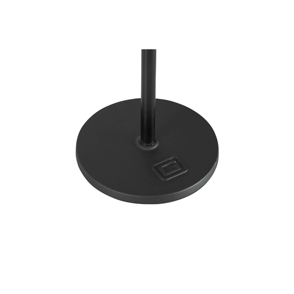 Gator Frameworks GFW-MIC-1001 Asta microfonica Deluxe con base rotonda da 25 cm