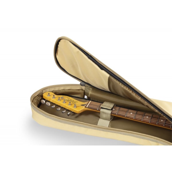 SOUNDSATION Borsa chitarra classica con inserti in pelle suede