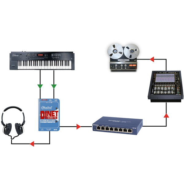 Radial Engineering DiNet Dan-TX