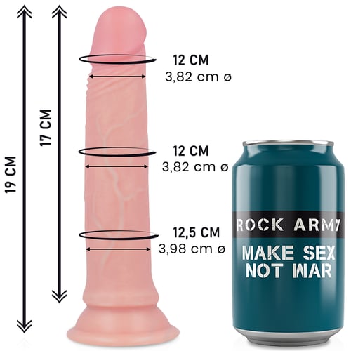 ROCK ARMY ROCKARMY - LIQUID SILICONE PREMIUM AVENGER REALISTICO 19 CM -O- 3.98 CM