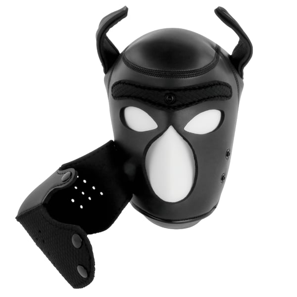 DARKNESS™ - MASQUE POUR CHIEN EN NÉOPRÈNE AVEC MUSEAU AMOVIBLE L