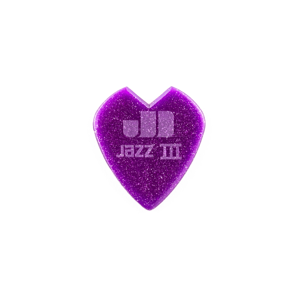 Dunlop 47PKH3NPS Kirk Hammett Purple Sparkle Jazz III Player's Pack/6