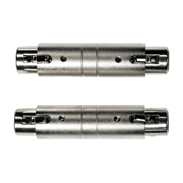 Yellow Cable AD28 Adattatore XLR/XLR Femmina 2 Pcs