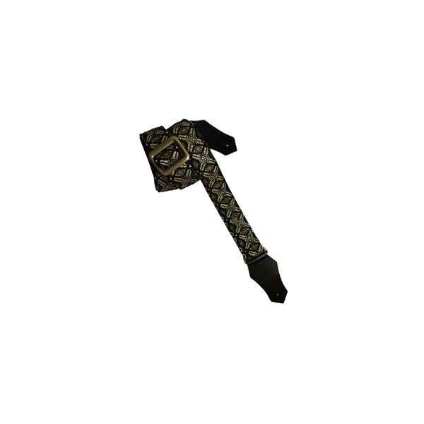 Get'm Get'm R'N'R Black & Gold Brocade