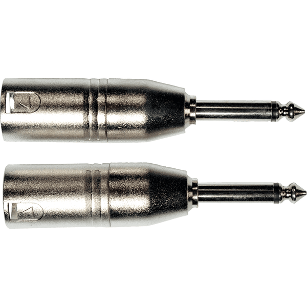 Yellow Cable AD25 Adattatore Jack Mono Maschio/XLR Maschio 2 Pcs