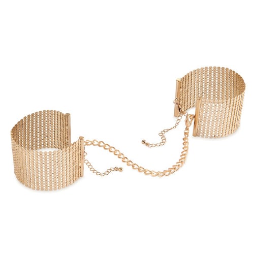 BIJOUX DESIRE METALLIQUE BIJOUX - DÉSIR MÉTALLIQUE MANETTE IN RETE DI METALLO DORATO
