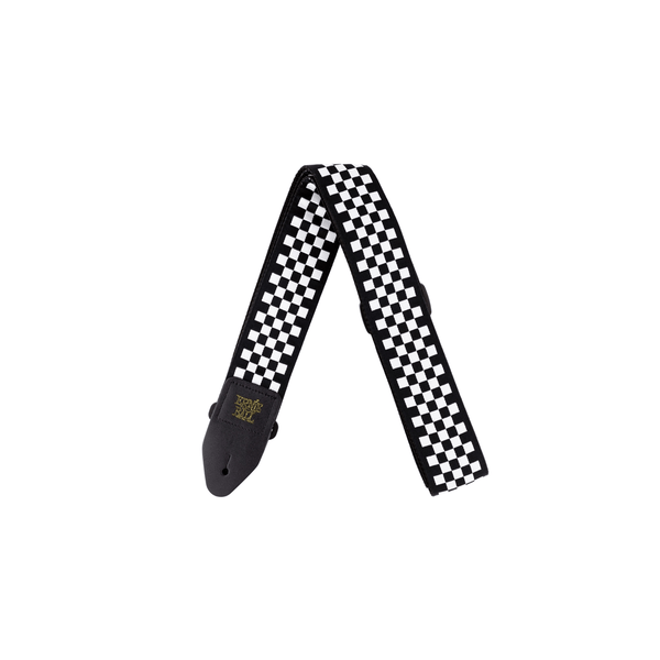 Ernie Ball 4149 Tracolla Black and White Checkered Jacquard