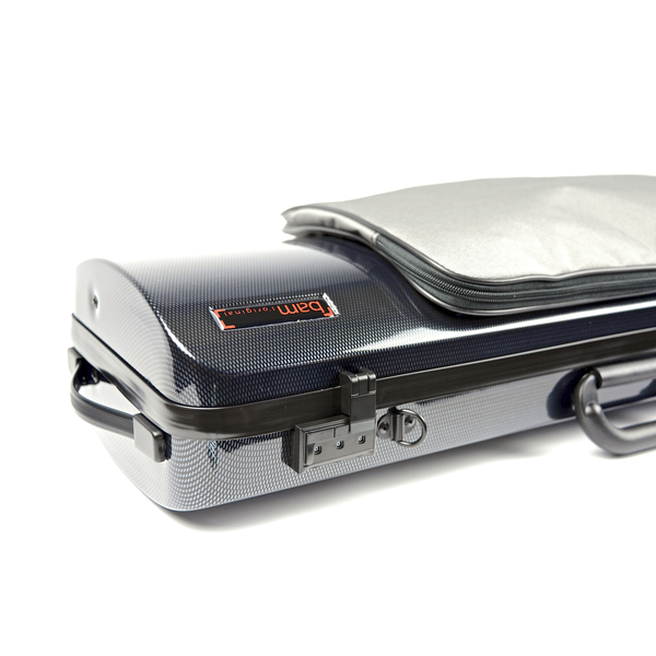 BAM ITALIA 2011XLC CUSTODIA HIGHTECH OBLONG PER VIOLINO POCKET - BLACK CARBON