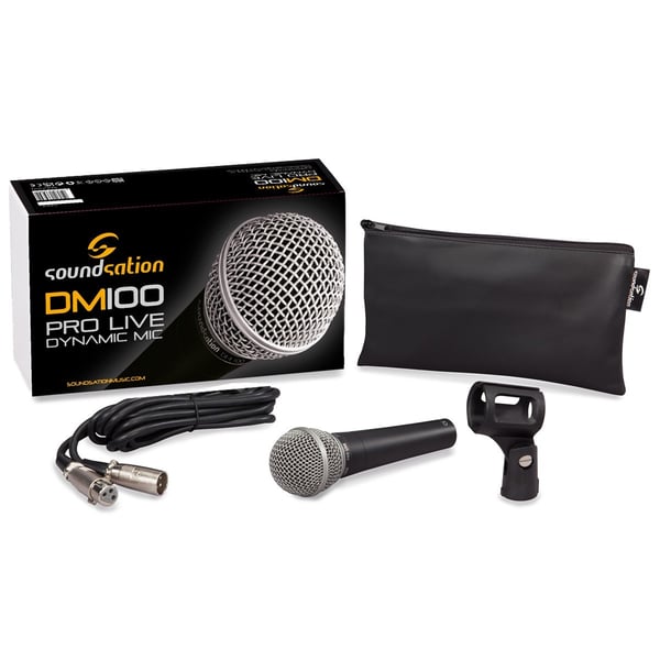 SOUNDSATION Microfono dinamico PRO per la voce