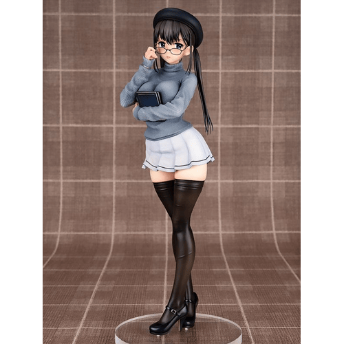 Bungaku Shoujo statuette PVC 1/6 Akituski Kurumi illustration Matarou 25 cm