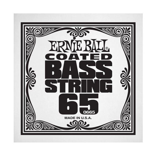 Ernie Ball 0665 Coated Nickel Wound Bass .065