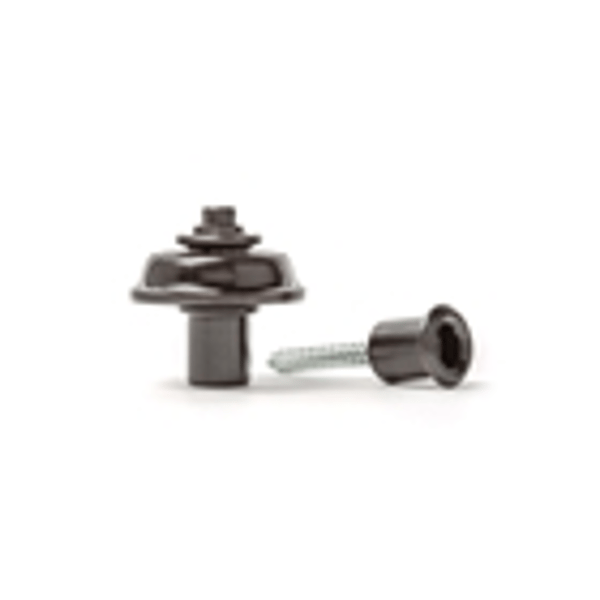 Dunlop SLS1403BK Straplok Flush Mount Strap Retainer System, Black