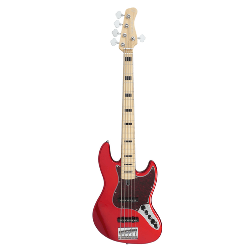 MARCUS MILLER V7 VINTAGE SWAMP ASH-5 (2ND GEN) BMR BRIGHT METALLIC RED