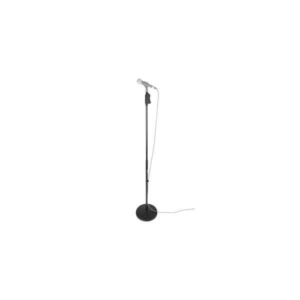 Gator Frameworks GFW-MIC-1201 Supporto microfonico con base rotonda da 30,5 cm e altezza regolabile da 101,6 a 160 cm<br>