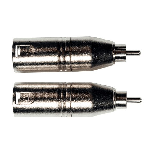 Yellow Cable AD19 Adattatore RCA Maschio/XLR Maschio 2 Pcs