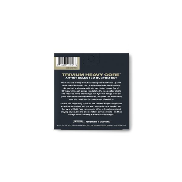 Dunlop TVMN1063-7 Trivium Heavy Core
