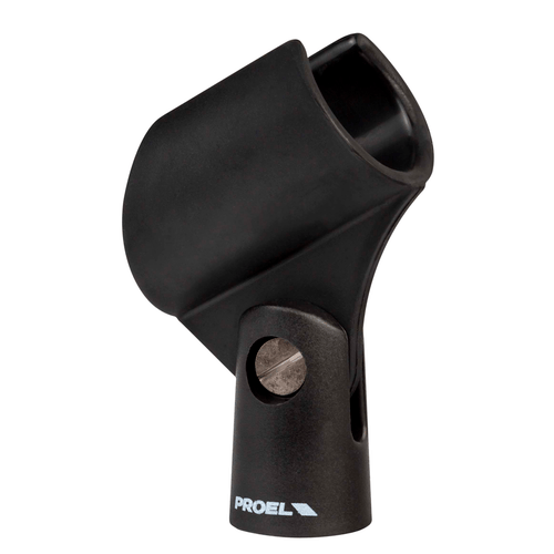 PROEL STAGE Supporto grande in ABS per microfono (Ø min - max: 27 - 31 mm).