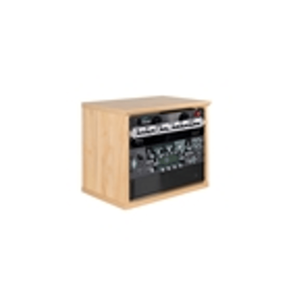 Gator Frameworks GFW-ELITERK-8U-MPL Rack 8U in legno naturale finitura opaca<br>