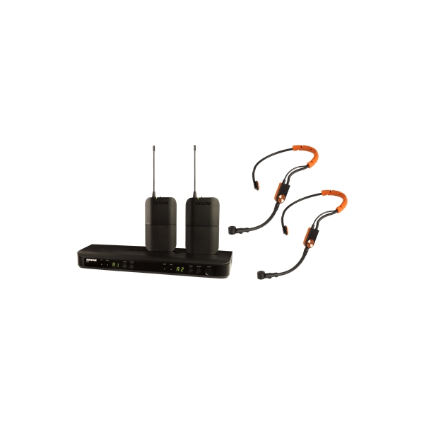 Shure BLX188E-SM31 Sistema wireless BLX88E, 2x BLX1, 2x SM31FH-TQG. (M17)