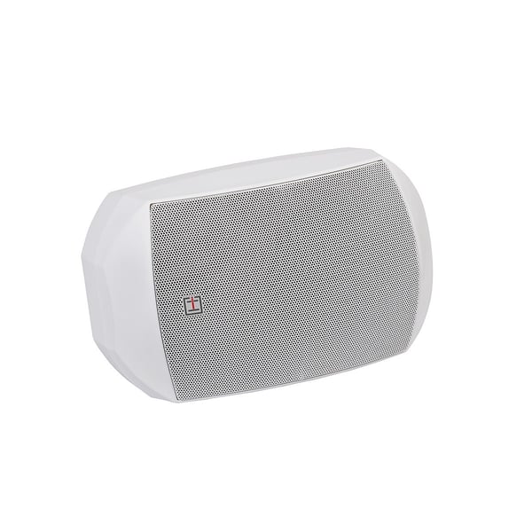 HELVIA Coppia di Diffusori 4" Passivi 2-Vie a Parete da Esterno, Bianco. Modello LIDO-420 WPW