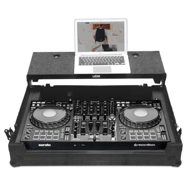UDG U91088BL - ULTIMATE FLIGHT CASE PIONEER DDJ-FLX10 BLACK PLUS (L&amp;W)