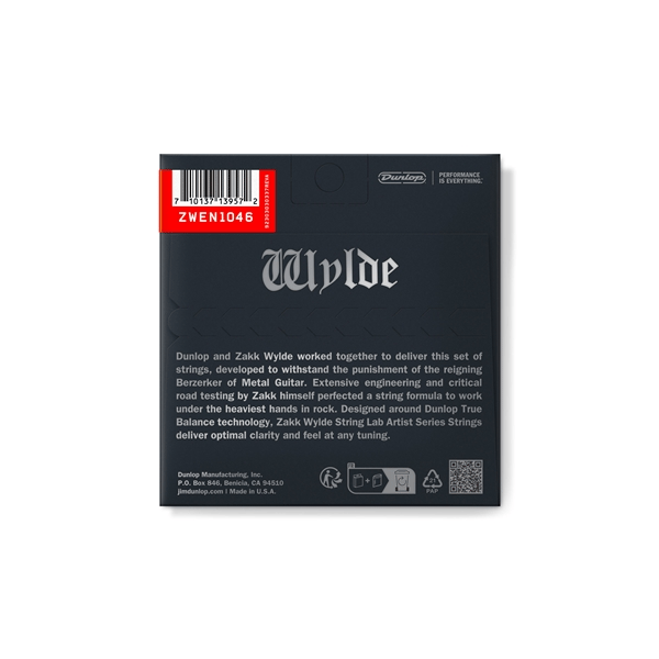 Dunlop ZWEN1046 Zakk Wylde Signature 10-46