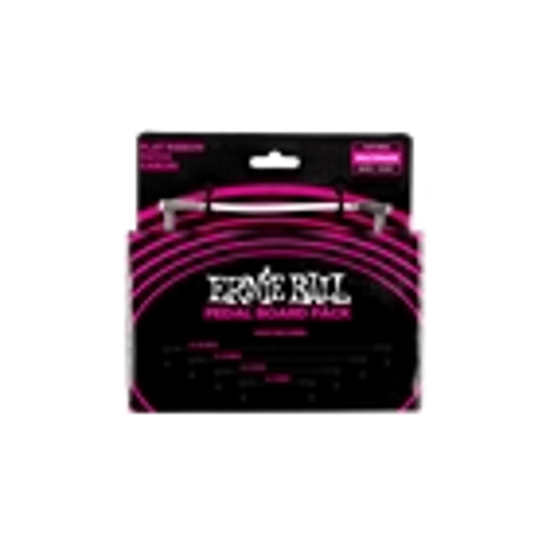 Ernie Ball Cavi patch piatti 6387 White Multi-pack