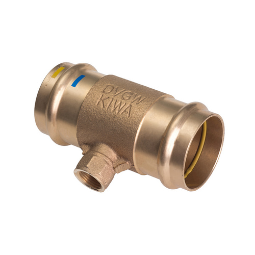 TEE F FILETTO FF A PRESSARE ACQUA/GAS B ONE