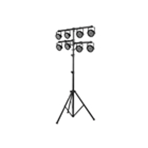 Gator Frameworks GFW-LIGHT-LS1 Supporto leggero per luci in alluminio<br>