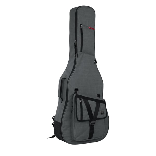Gator Cases GT-ACOUSTIC-GRY Borsa Transit chitarra acustica Grigio chiaro
