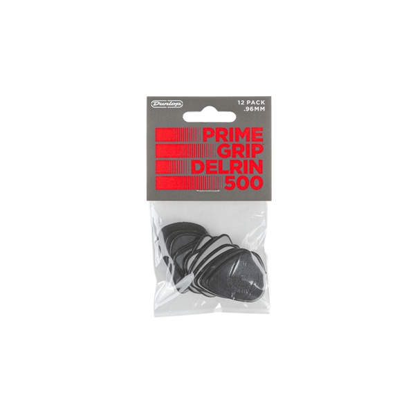 Dunlop 450P096 Prime Grip Delrin 500 .96 mm Player's Pack/12