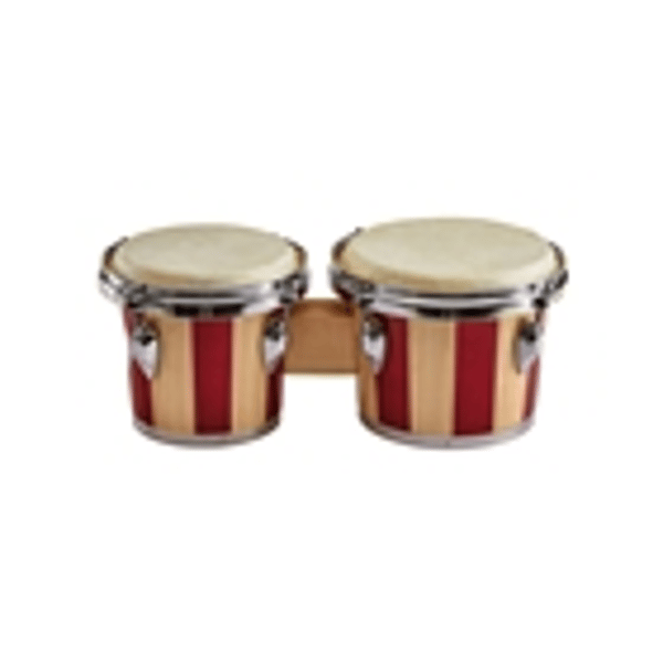 Eko Drums BON 100 6" & 7" Bongo a doghe di legno - Natural