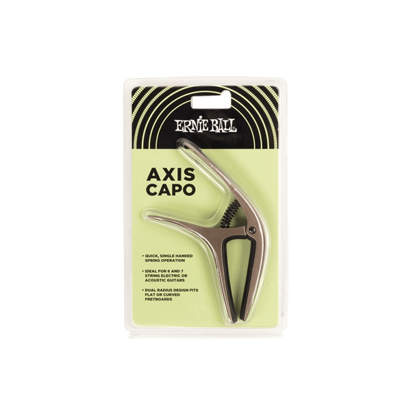 Ernie Ball 9608 Axis Capo Pewter 2021