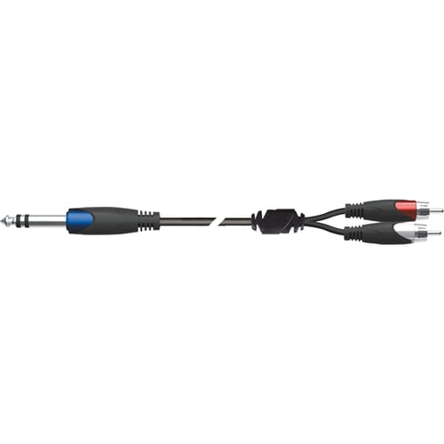 Quik Lok SX/12-5K Jack Stereo/2 RCA Maschio