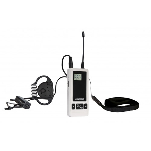 FONESTAR TRASMETTITORE WIRELESS BIDIREZIONALE PERSISTEMI DI GUIDA TURISTICA