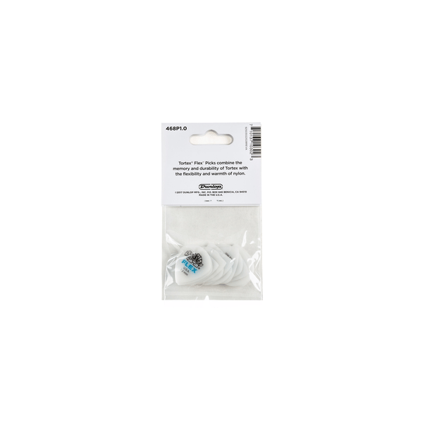 Dunlop 468P1.0 Tortex Flex Jazz III 1.0mm pack/12