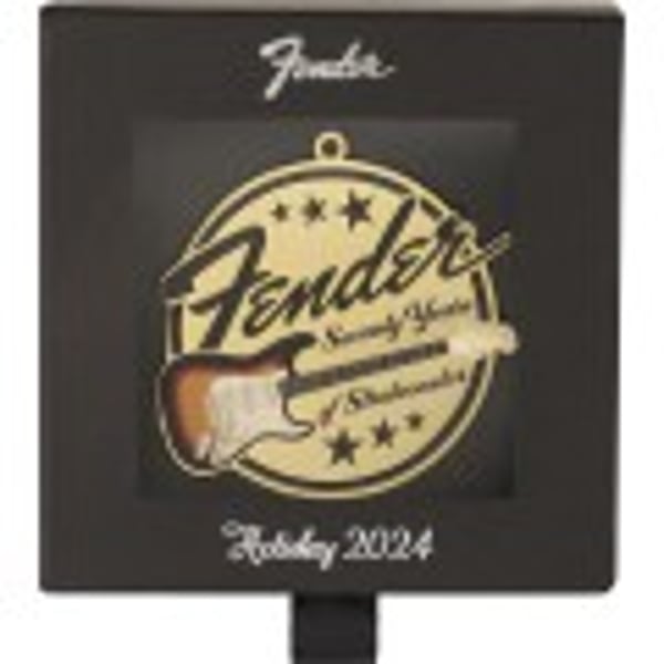 Fender Stratocaster 70th Anniversary Limited Addition Ornament, 2024. Modello 9124761606