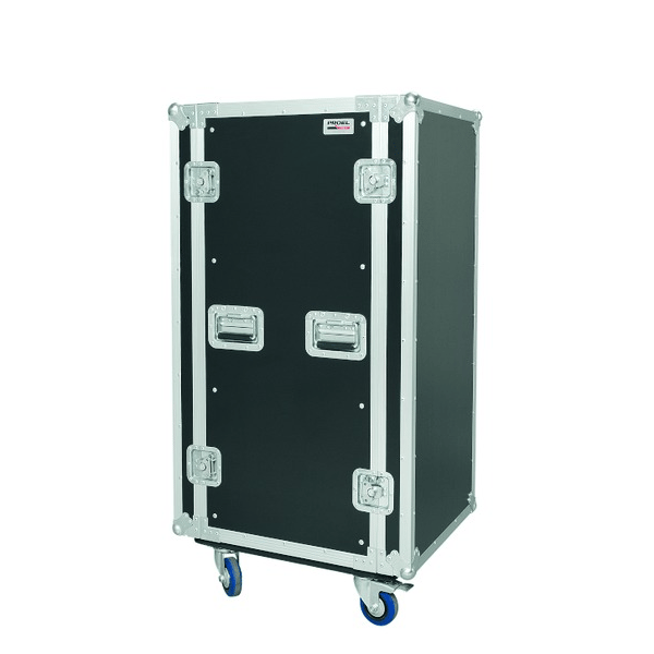 PROEL STAGE Flight case professionale 24U a rack 19', profondità utile 45cm.