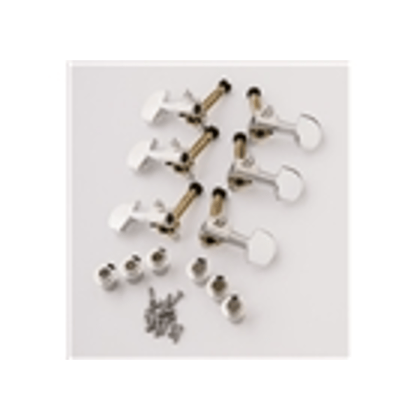 PRS Phase III Lock tuners Nickel (Set 6) (101659::N:00