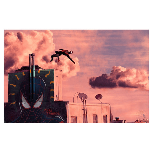 Spider-Man Art Print Miles Morales 30 x 46 cm - unframed