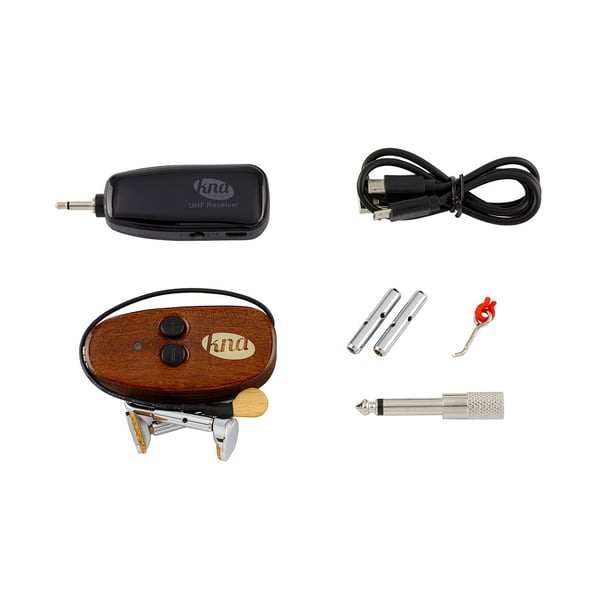 PIEZO PICKUP WIRELESS KNA VV-Wi PER VIOLINO E VIOLA. Modello VV-Wi