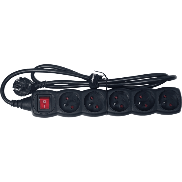 Algam Lighting MULTI 5S Multipresa 5 Posti Interruttore Generale